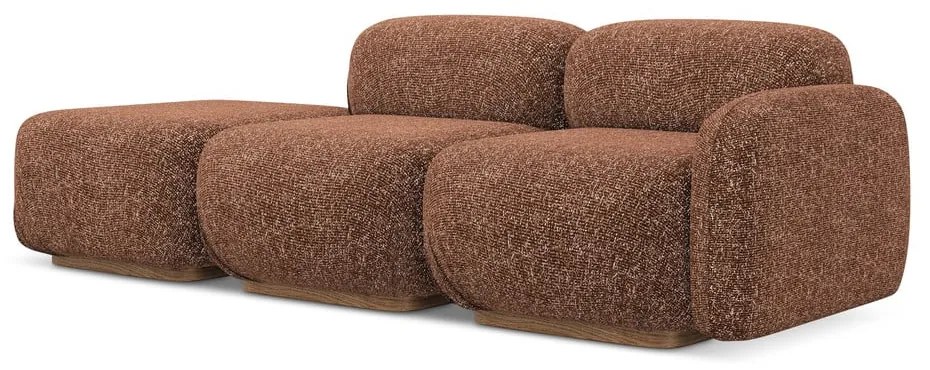 Oranžová/hnedá leňoška (pravý roh) Ailani – Makamii