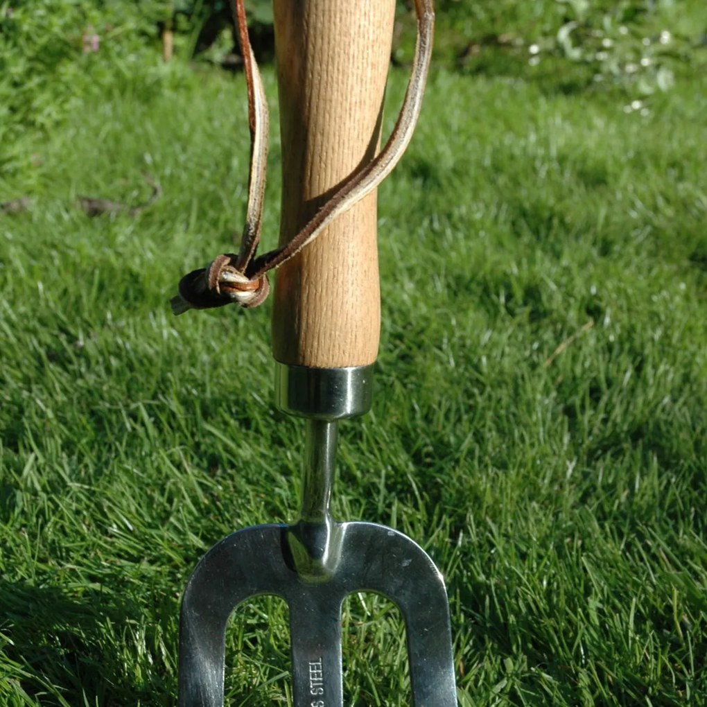 Záhradné mini vidly Garden, hnedá