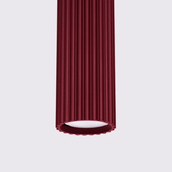 Brilagi - LED luster na lanku CRESTO 1xGU10/10W/230V bordová