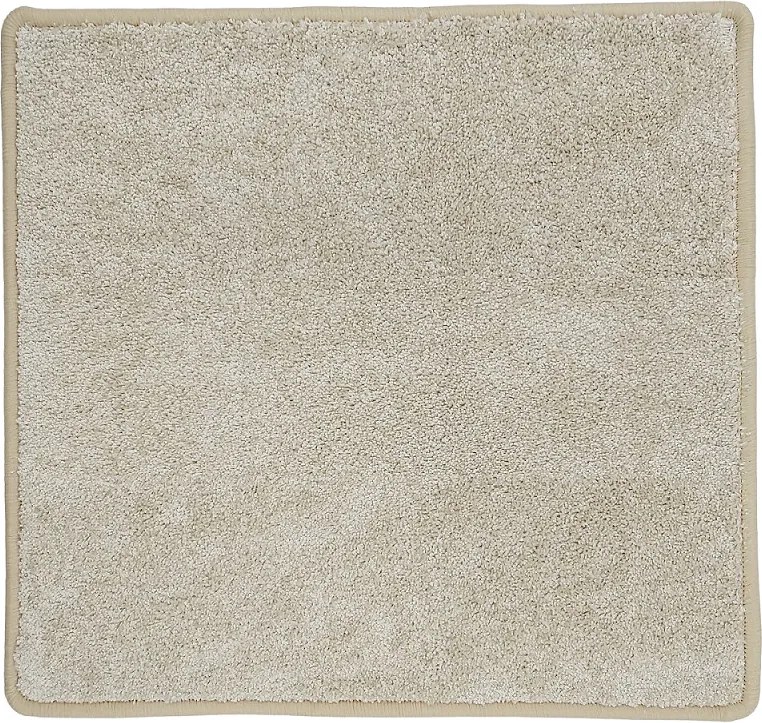 AKCIA: 120x120 cm Kusový koberec Capri Lux cream štvorec, béžová, chodba / predsieň, Vopi