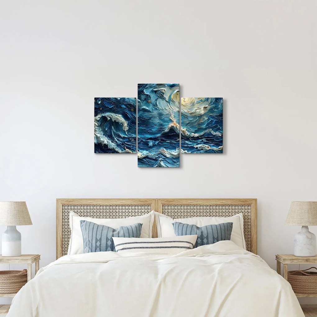Obraz - Maľba oblohy a mora (90x60 cm)