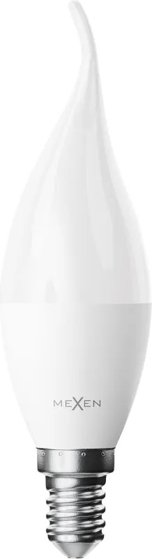 Mexen Nova, LED žiarovka E27, C37, 5W, Teplá - 3000K, 525 lm - L102-E27-0530-01