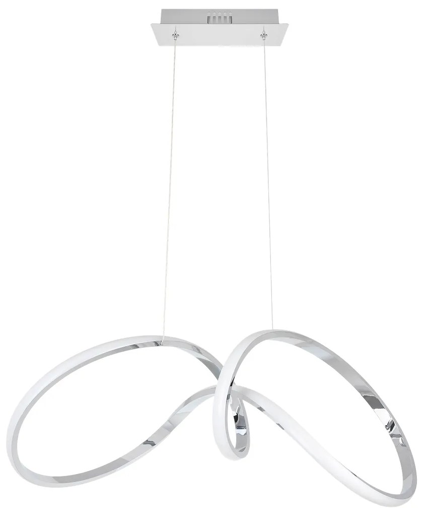Závesné LED svietidlo Tesoro, 1x LED 48w, 4000k, ch