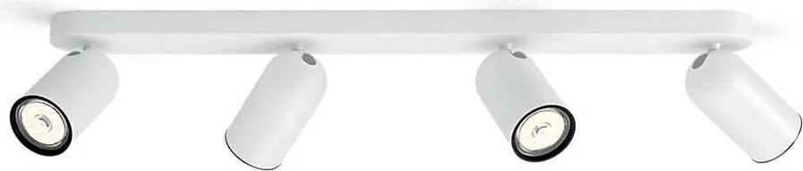 Philips 50584/31/PN - Bodové svietidlo MYLIVING PONGEE 4xGU10/5,5W/230V