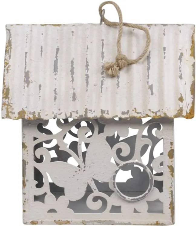 Chic Antique Vtáčia búdka Antique White