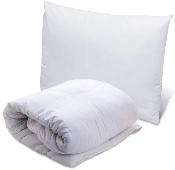 Luxusný paplón prešívaný 140 x 200 cm s guličkový vankúšom 70 x 90 cm