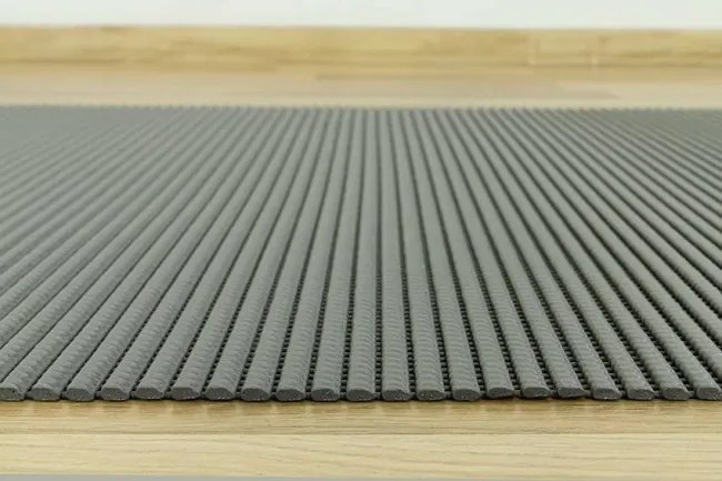 Kúpelňová penová rohož Softy-tex 801 sivá