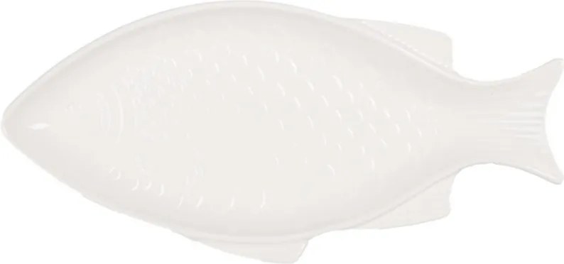 Biela miska / tanier v tvare ryby Fish Bowl S - 24*11*2 cm / 100 ml