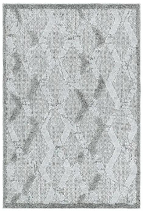 Ayyildiz Kusový koberec BAHAMA 5158, Sivá Rozmer koberca: 120 x 170 cm