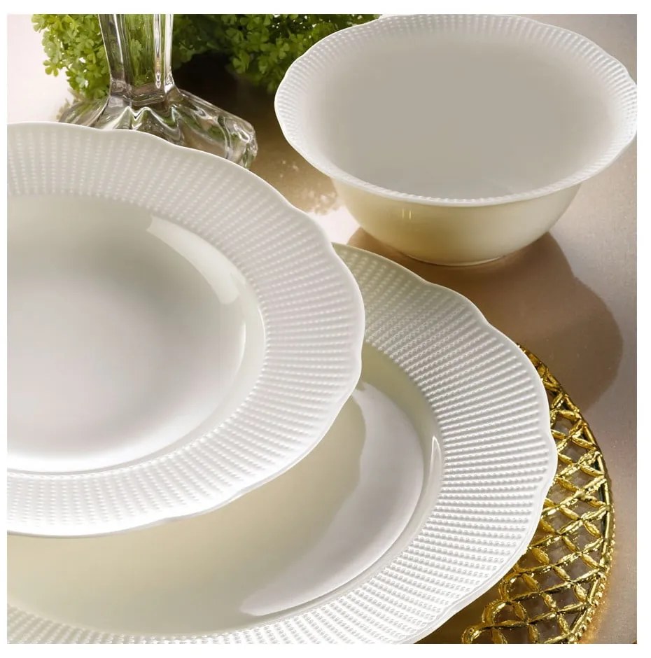 Porcelánová jedálenská súprava 24 ks pre 6 osôb Era – Kütahya Porselen