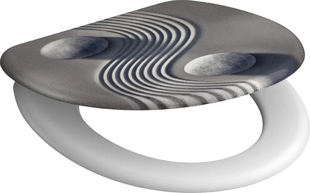Eisl Sanitär WC sedadlo Duroplast Soft Close Ying and Yang 82152