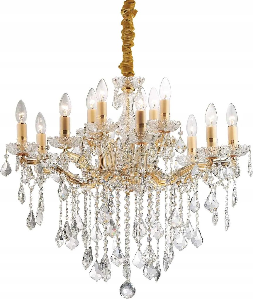 Ideal Lux Florian SP12 Oro Svítidlo Závěsné 035611