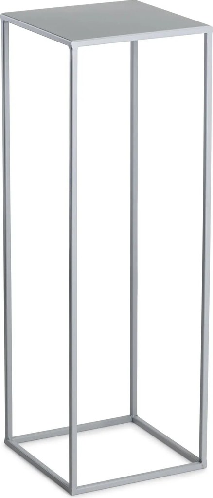 STOJAN NA KVETINÁČ SIMPLE 70X24X24 CM SIVÁ