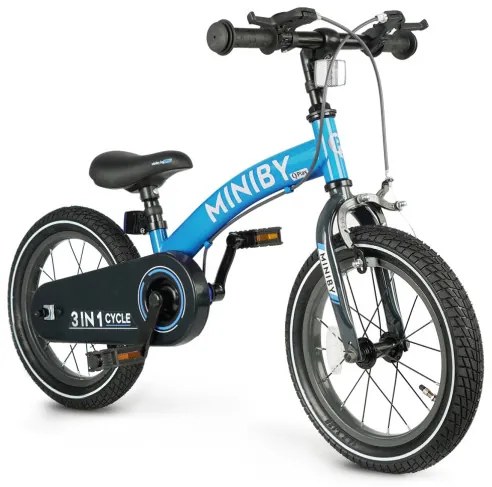 Detský bicykel Miniby 14" modrý