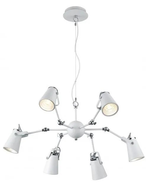 Trio - Luster na lanku EDWARD 6xE14/40W/230V