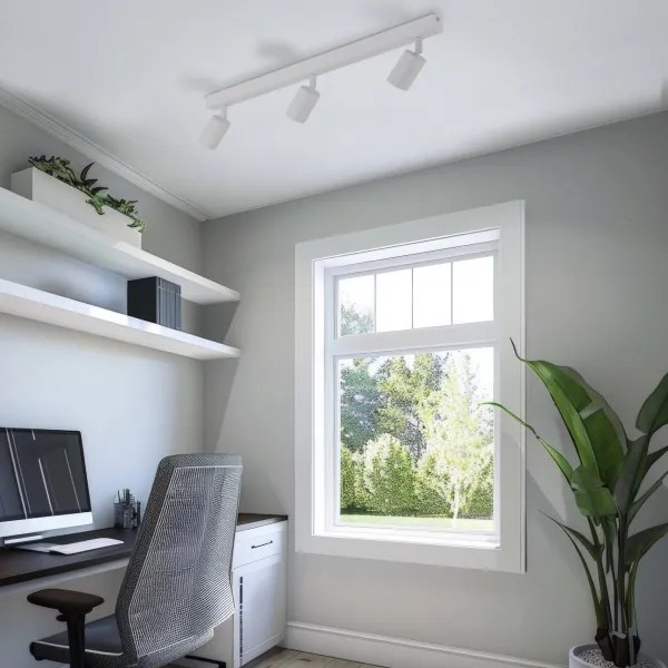 Bodové svietidlo NEX 3xGU10/10W/230V biela