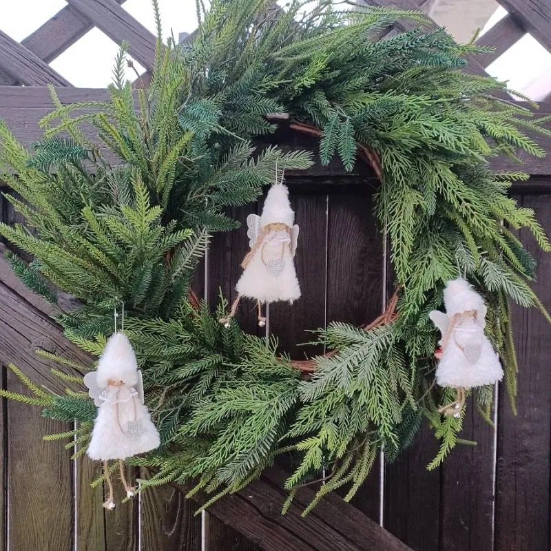 DECOLED Sada anjelov, 11,5 cm, biela