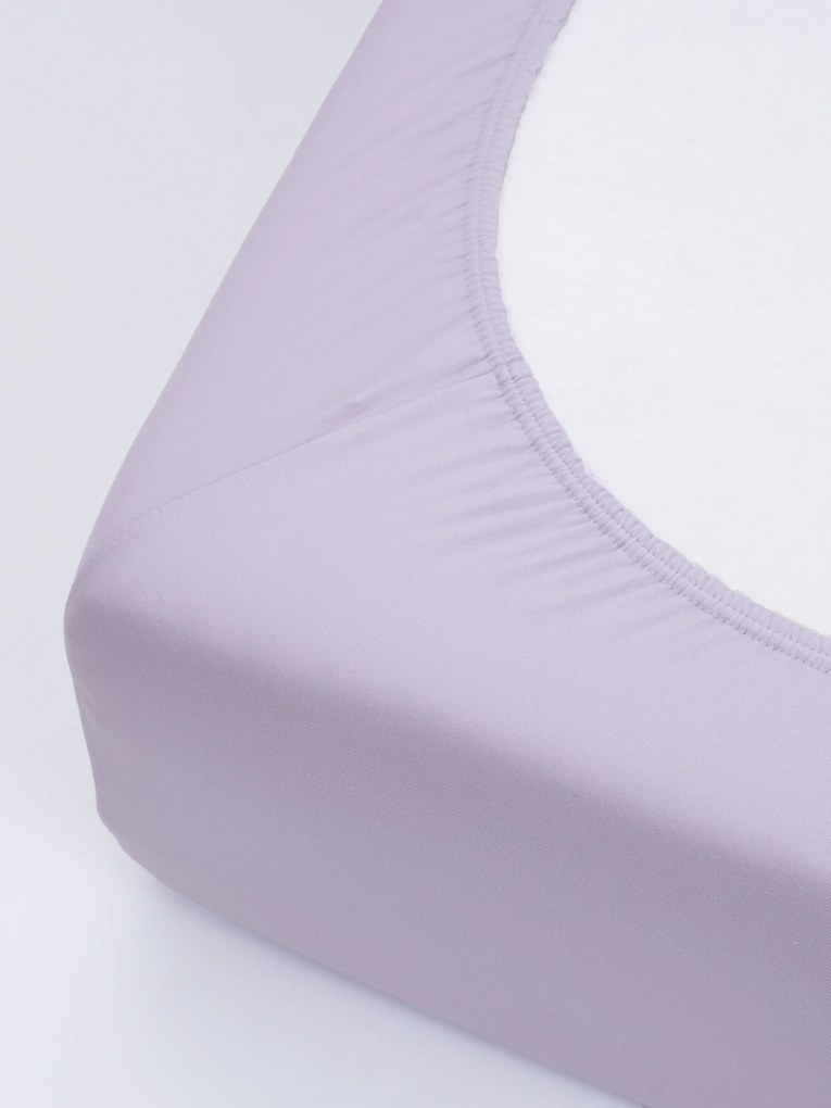 Jersey plachta s elastanom Deluxe 140 × 200 cm – lila