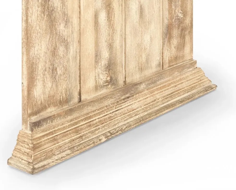 furniture-nabytek.cz - Masivní šatní panel Patina z mangového dřeva, lakovaný, přírodní barva – 70×6×110 cm