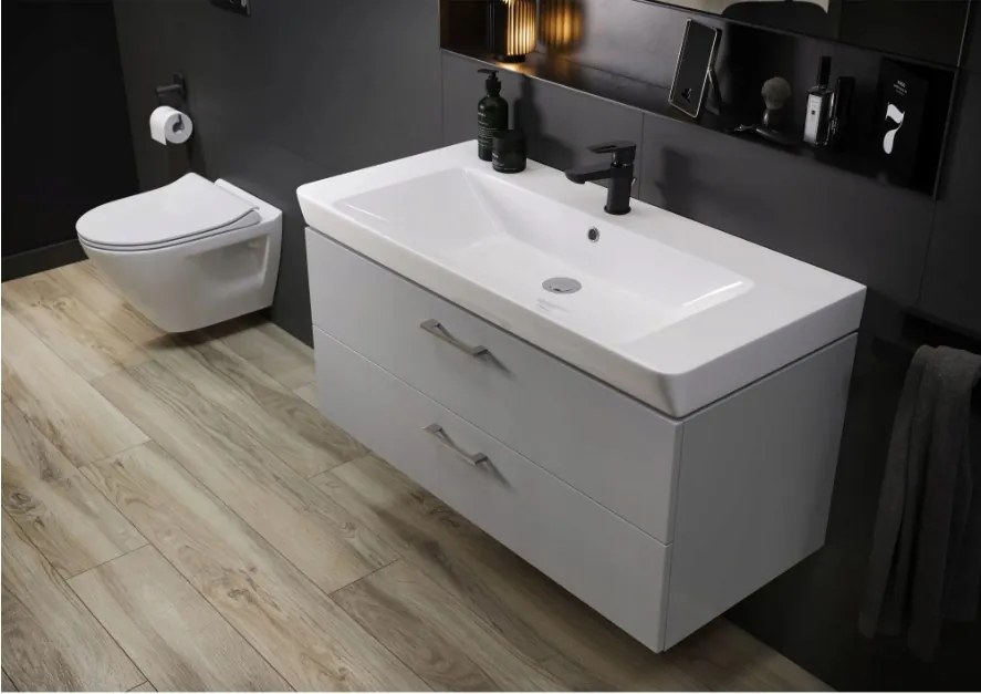 Cersanit Mille Plus CleanOn, závesná wc misa bez sedátka, biela, K675-007