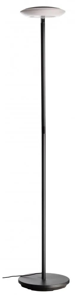 Deko-Light 343028-LED Stmievateľná stojacia lampa BERMUDA LED/18W/230V 3000K čierna