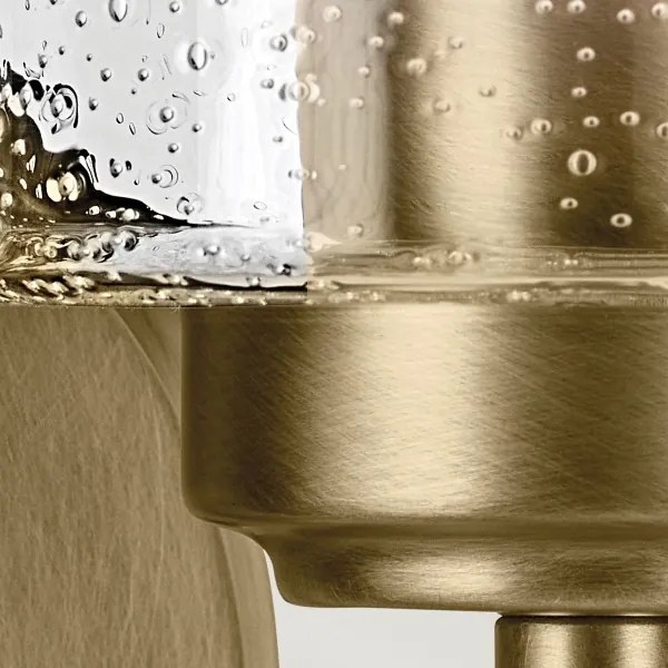 Kichler KL-WINSLOW-1W-NBR - Nástenná lampa WINSLOW 1xE27/60W/230V mosadz