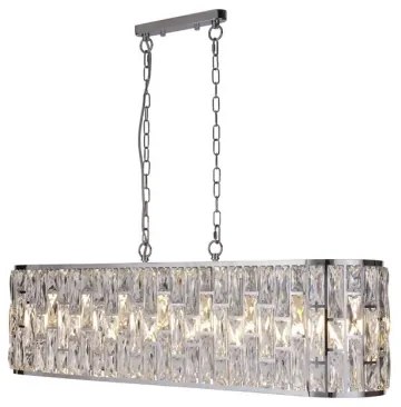 Searchlight 65818-8CC - Závesný luster na reťazi BIJOU 8xE14/40W/230V