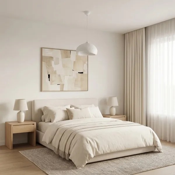 Brilagi - Závesný luster WABI SABI 1xE27/40W/230V pr. 32 cm biela