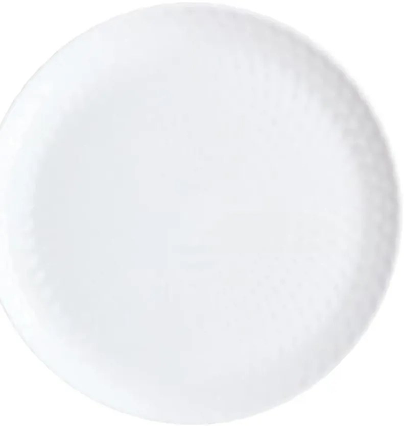 Jedálenský tanier 25 cm Pampille biely