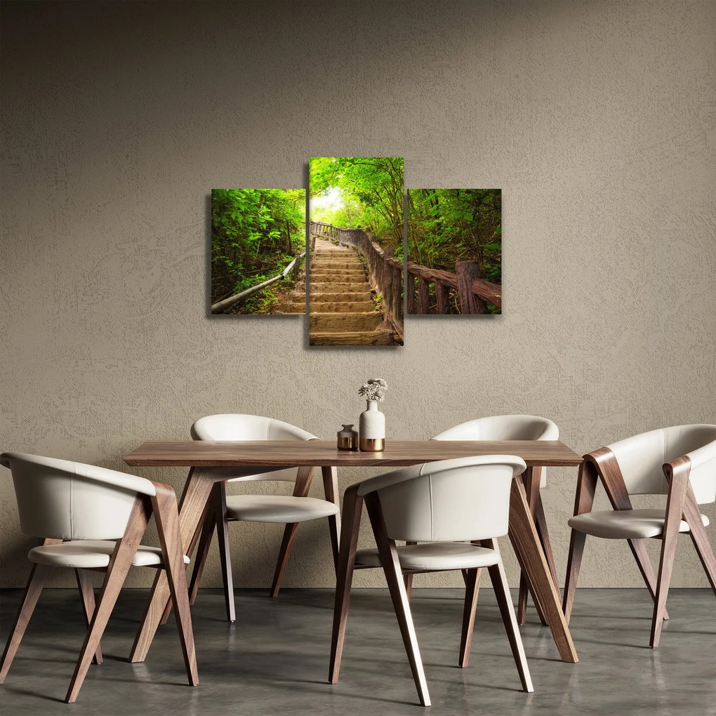 Obraz - Schody v prírode (90x60 cm)