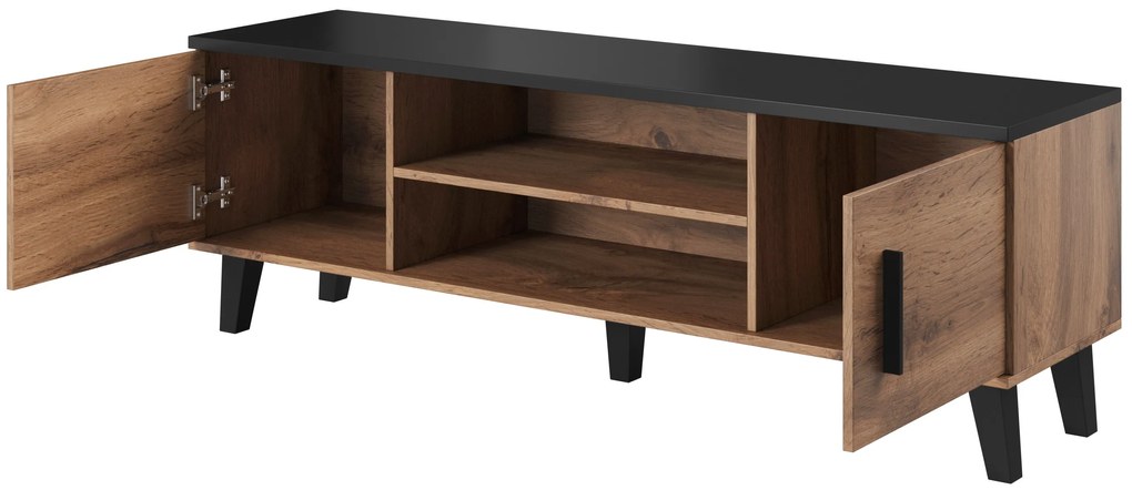 Cama TV stolík Lotus - biela, 160 cm