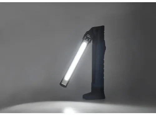 Aku LED pracovné svietidlo Lumakpro IP54 IK07 4W 60-700lm 6500K čierne