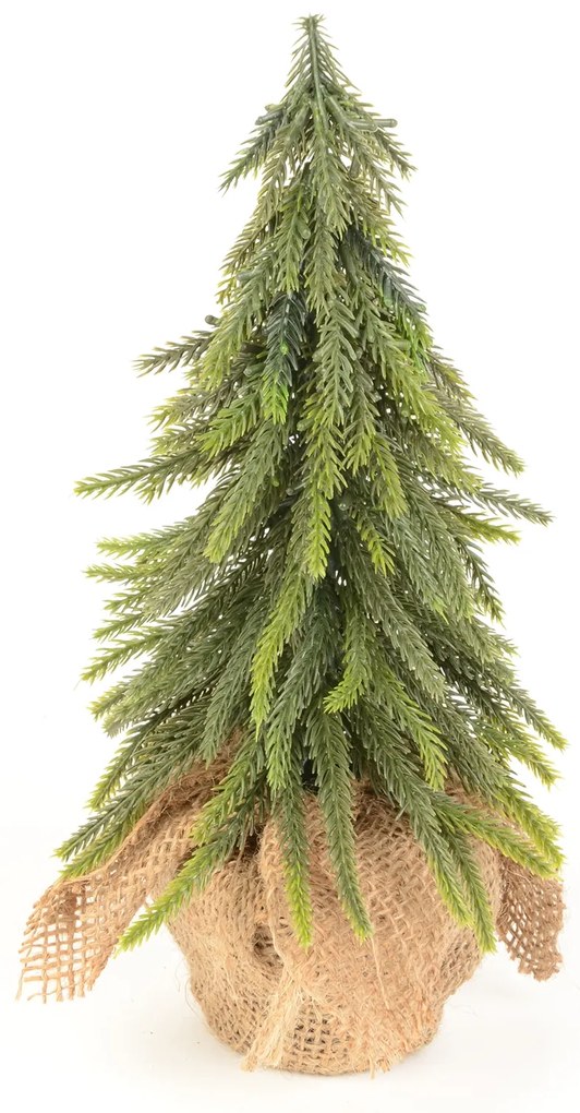 Malý umelý vianočný stromček PE prírodný 49cm