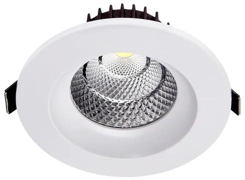 EMITHOR 27300 Stropné zápustné LED svietidlo, 230V, 5W, 400lm, 90°, 4000K, d110x4mm, biela
