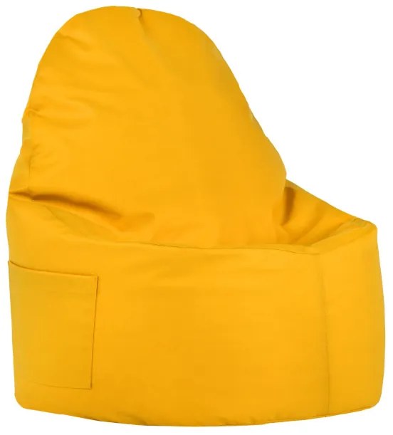 Kreslo Porto ekokoža svetložlté