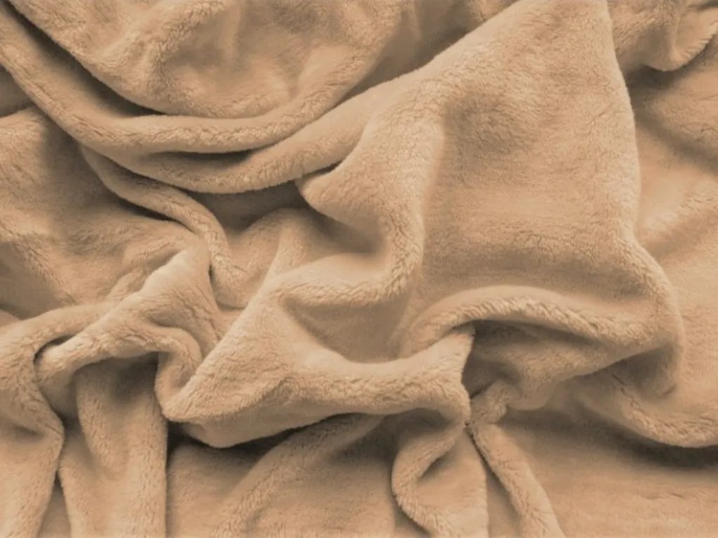 Obliečka mikroplyš SOFT 140x200 cm béžová