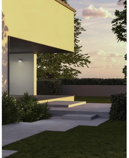 Redo 90584 -LED Vonkajšie nástenné svietidlo FLIP LED/20W/230V 3000K IP54 antracit