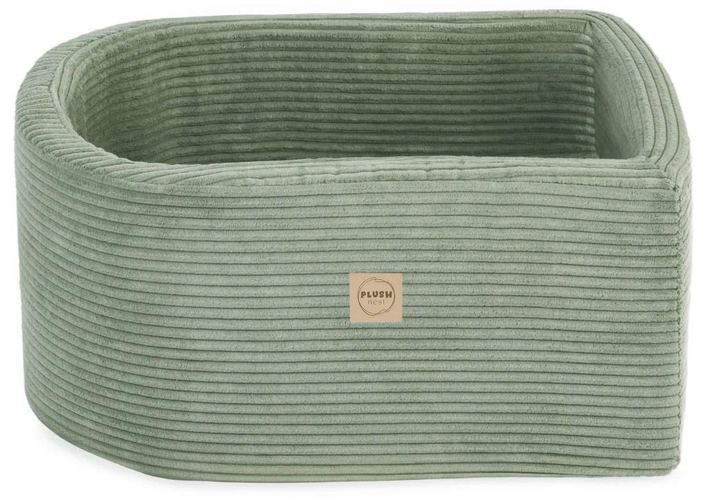 Mini ihrisko (+ bazén a 100 loptičiek) zelené, prémiový menčester