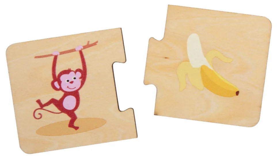 Small foot Vzdelávacie puzzle - kŕmenie zvierat