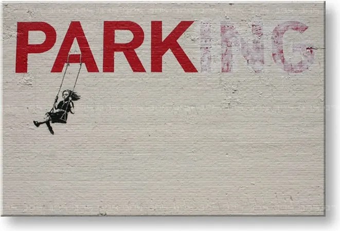 Obraz na plátne Street ART – Banksy