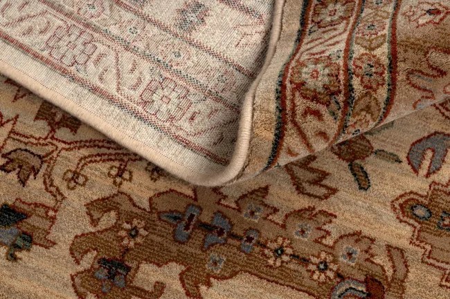 Koberec KESHAN, strapce 1255/53525 béžový / terakota