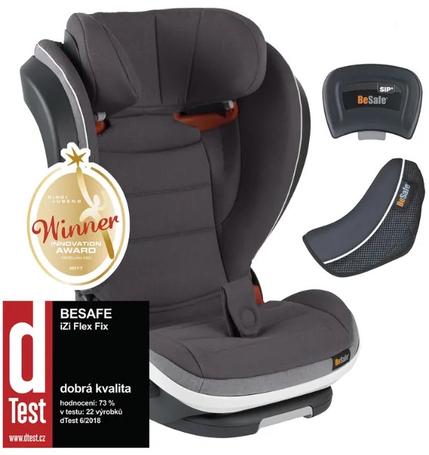 BeSafe iZi Flex FIX i-Size Metallic Mélange