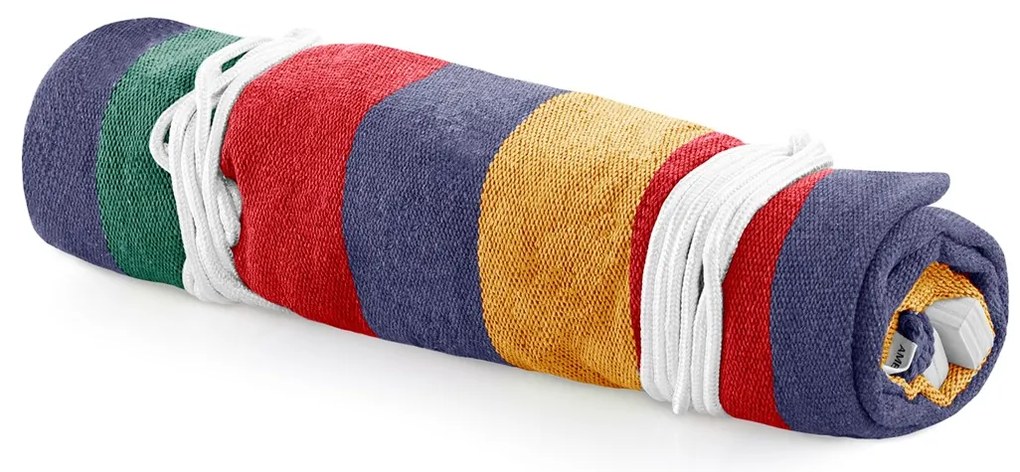 Červená hojdacia sieť LAZARA 240x150 cm