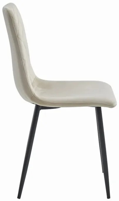 Set 2 kresiel TURIN - béžový zamat