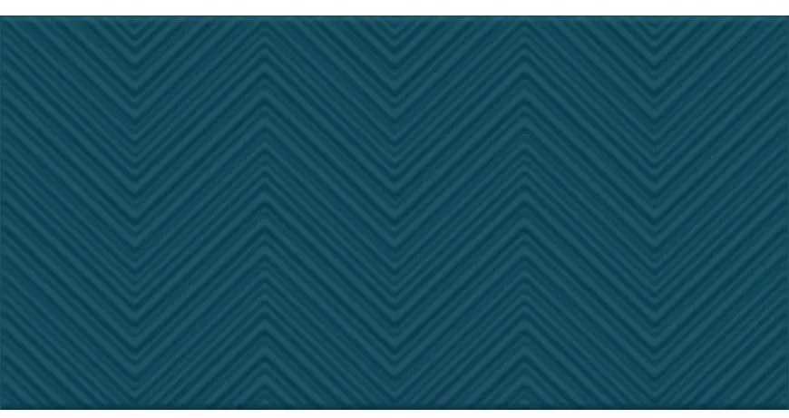 Blue Chevron Mat 30/60 Rekt.