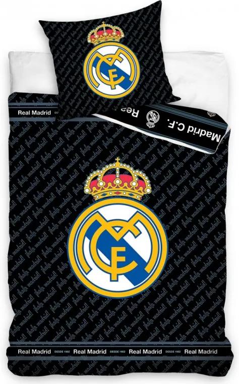 Detské obliečky Real Madrid Blue Letters ,140x200/70x90 cm