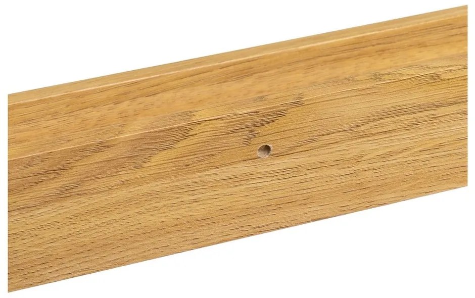 Police na obrázky v dekore duba v prírodnej farbe 100 cm – Casa Selección