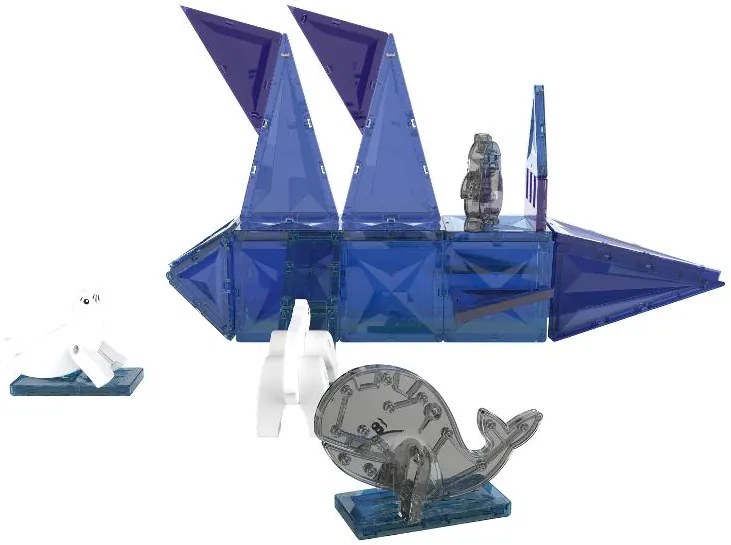 lupilu®  Magnetická stavebnica (ľadový svet)  (100395033)