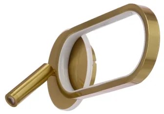 LED Nástenné svietidlo MONET LED/13W/230V + LED/2W 3000/4000/6000K zlatá