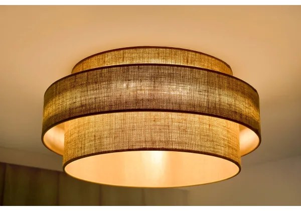 Brilagi - LED Stropné svietidlo SPACE YUTE LED/12W/230V pr. 50 cm béžová